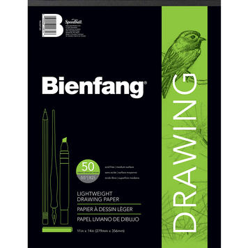BIENFANG PAPER Lightweight Drawing Paper Pad