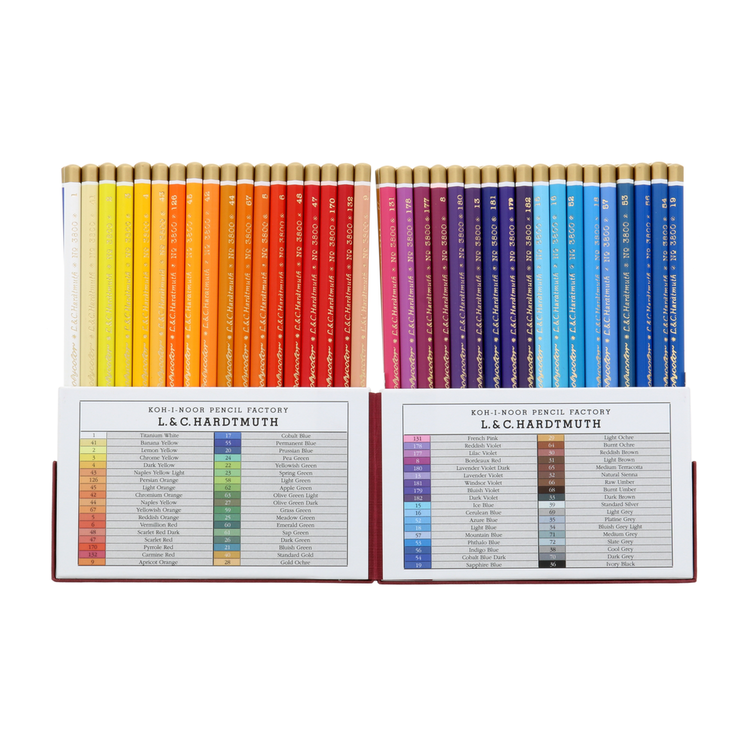 CHARTPAK, INC. Koh-I-Noor Polycolor Colored Pencil Sets – Professional Oil-Based Pencils