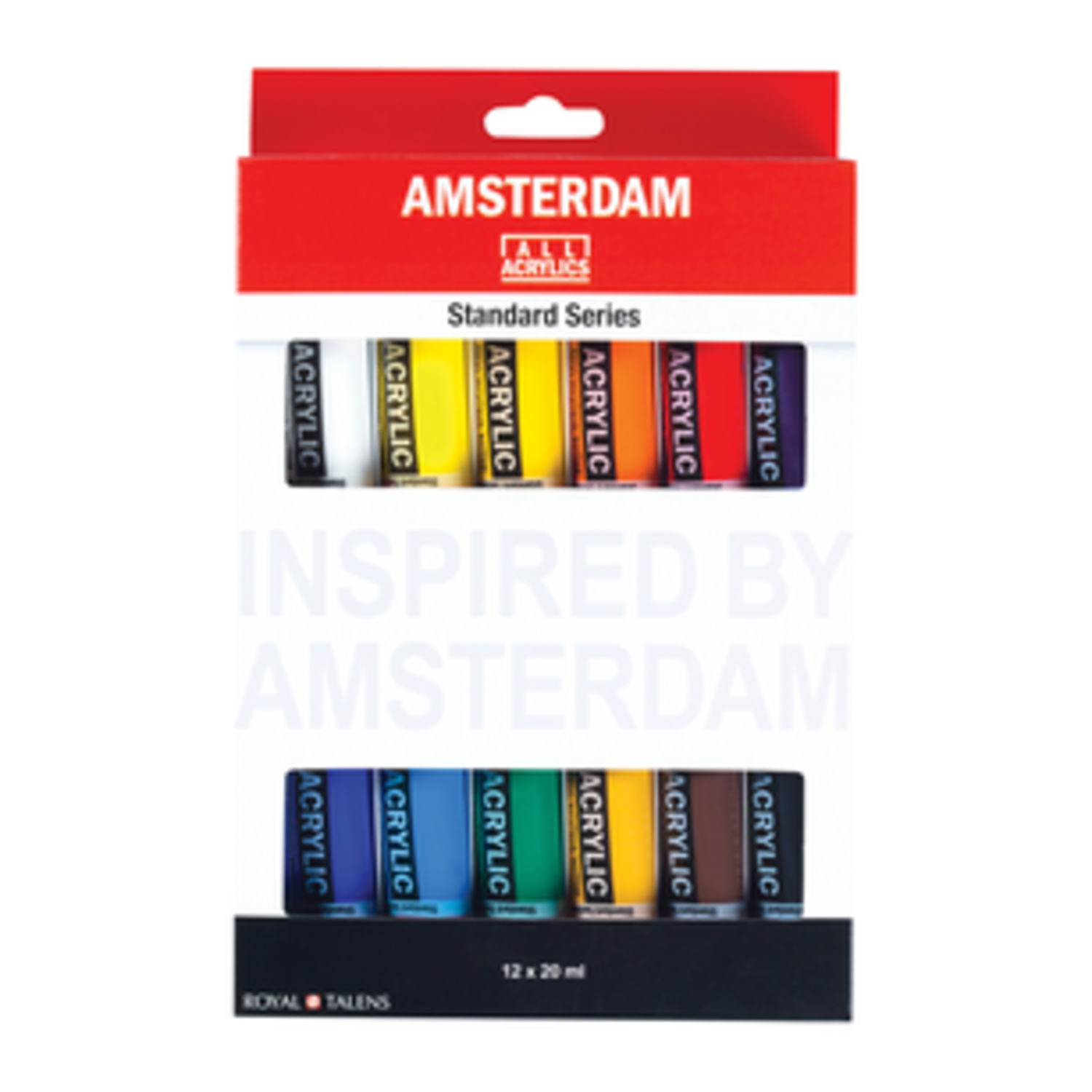 Amsterdam Standard Acrylic Paint, 6 Color Set