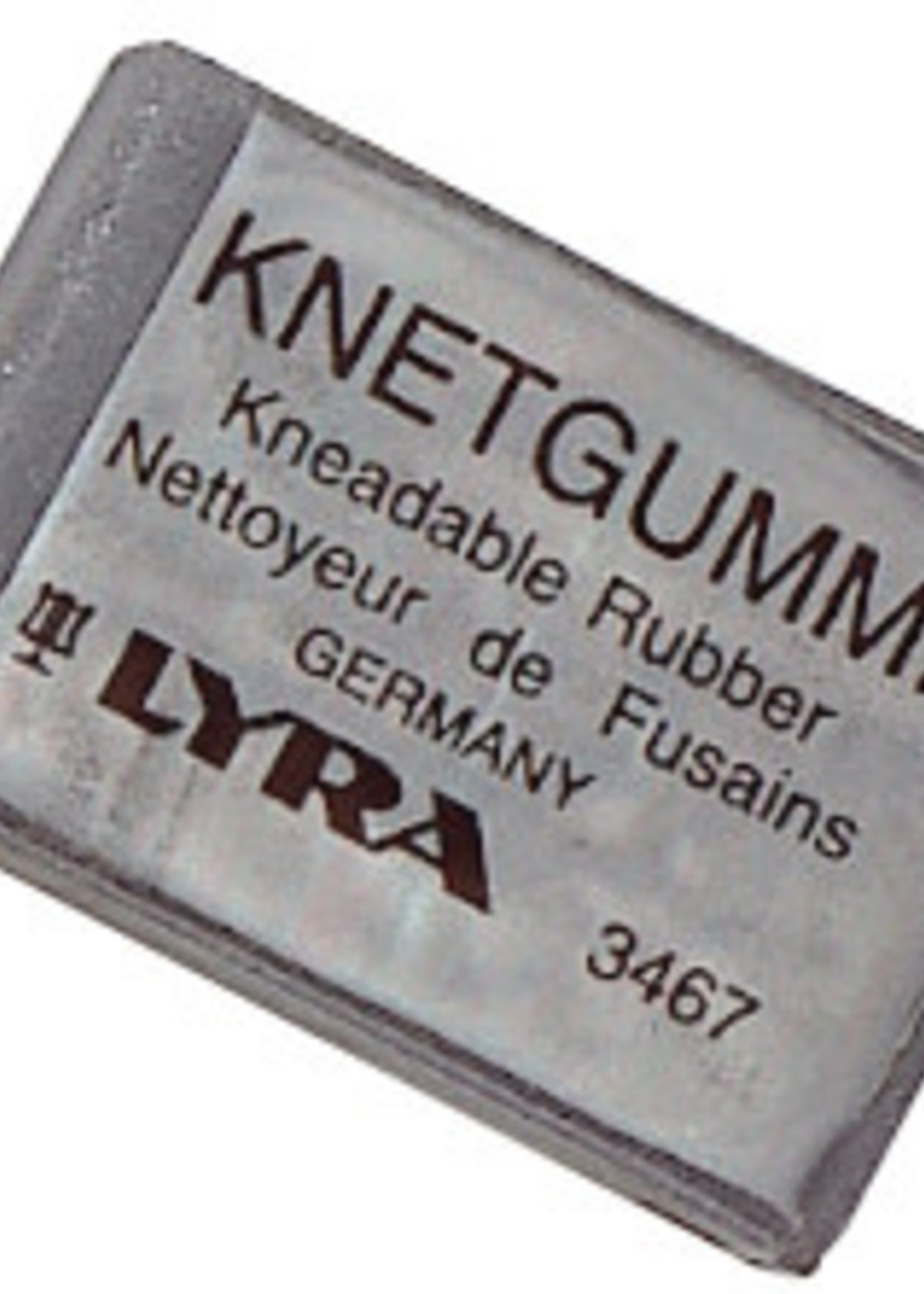 Lyra kneadable eraser in box grey putty rubber small box 