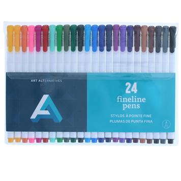 Art Alternatives Gel Pen Set, 24-Pens 