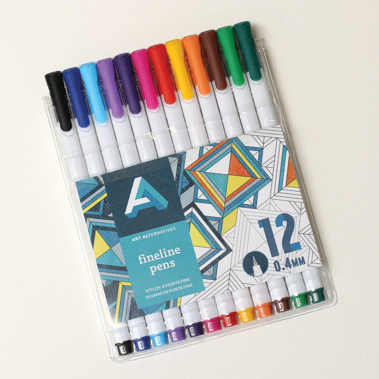 ART ALTERNATIVES Art Alternatives Colored Fine Liner Pen Sets