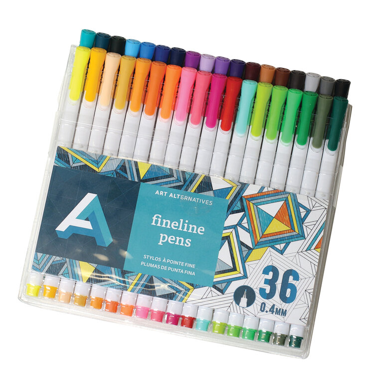 ART ALTERNATIVES Art Alternatives Colored Fine Liner Pen Sets