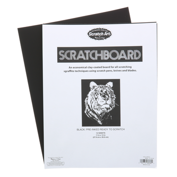 MELISSA AND DOUG M&D SCRATCHBOARD BLK 22X28