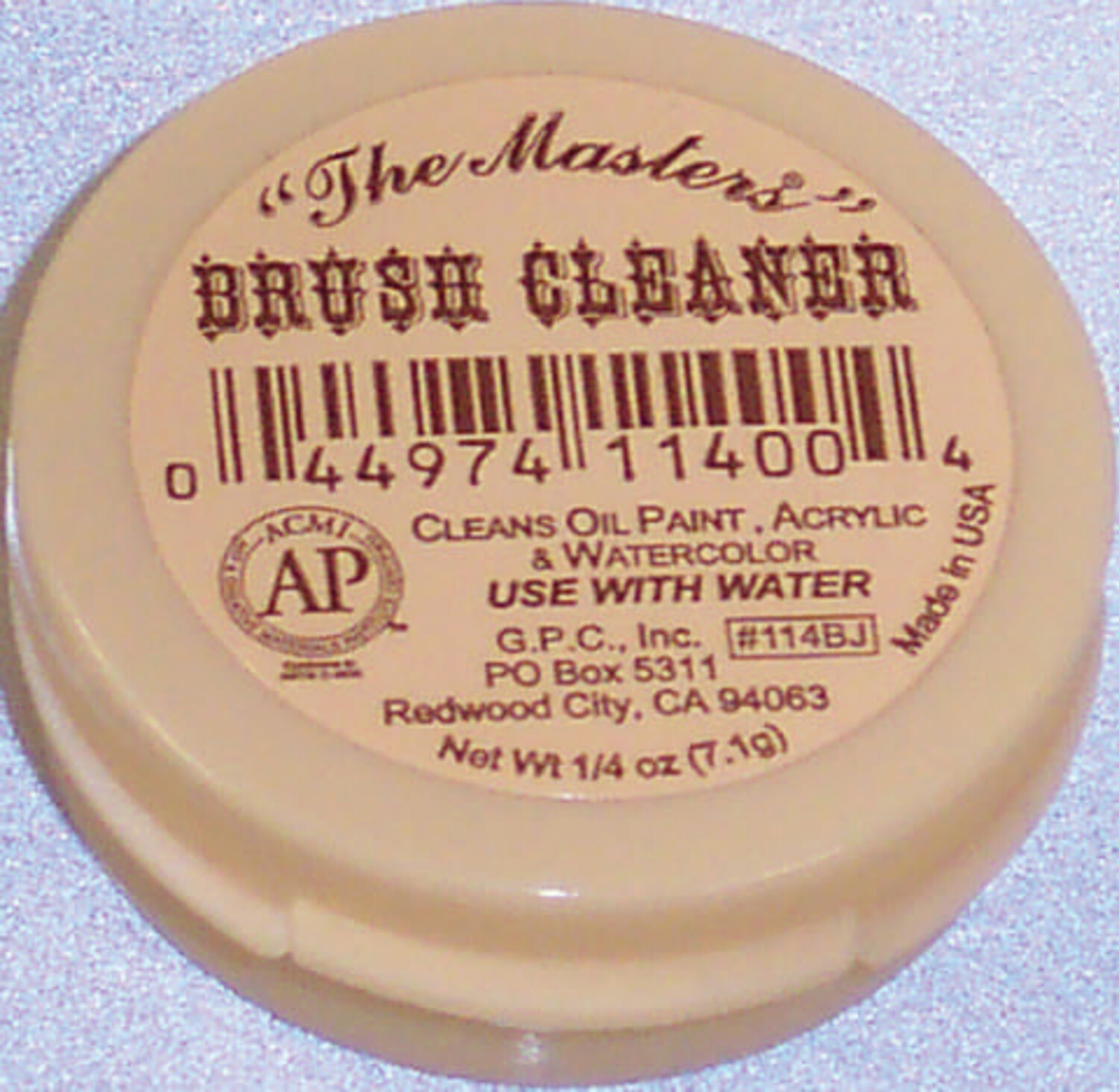 B&J Brush Cleaner & Preserver 2.5oz