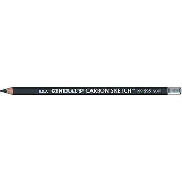 GENERAL PENCIL CO., INC. CARBON SKETCHING PENCIL 595