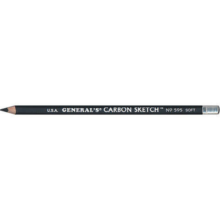 GENERAL PENCIL CO., INC. CARBON SKETCHING PENCIL 595