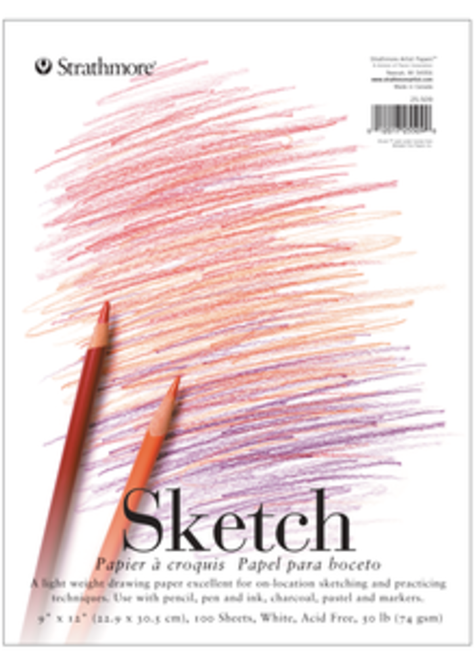 PACON/STRATHMORE STUDENT ART SKETCH PAD