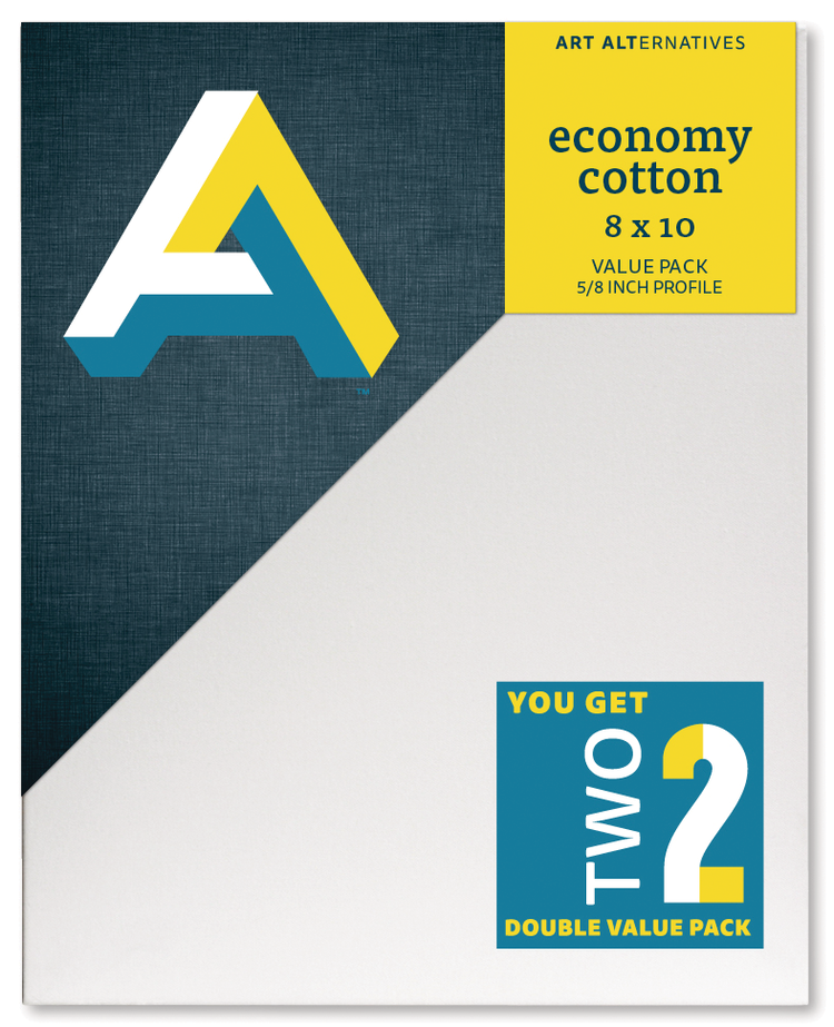 ART ALTERNATIVES Art Alternatives Canvas Economy Super Value Packs