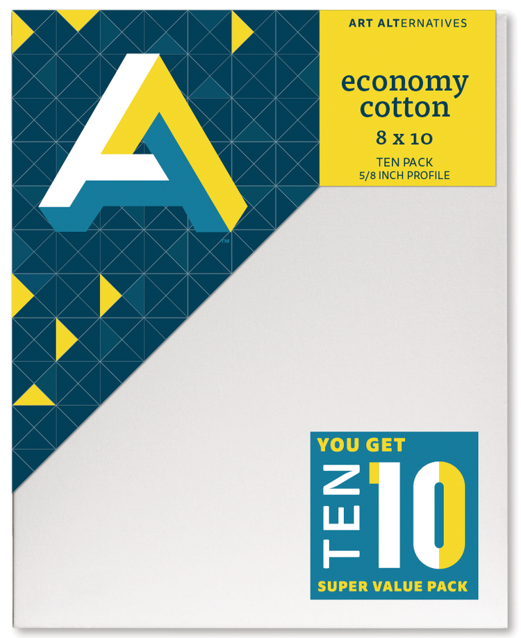 ART ALTERNATIVES Art Alternatives Canvas Economy Super Value Packs