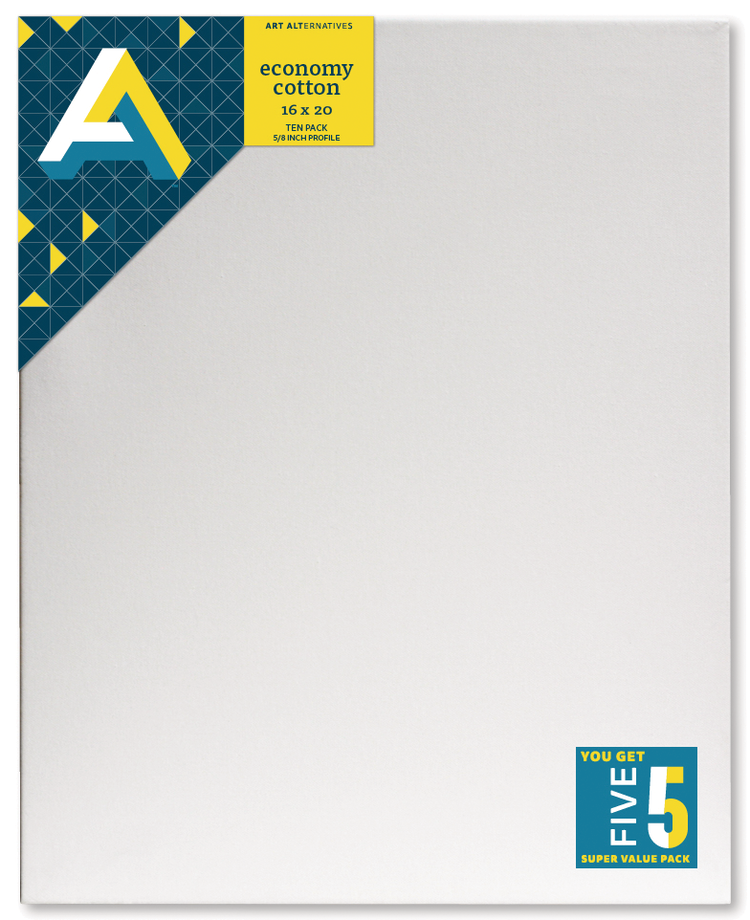 ART ALTERNATIVES CANVAS ECONOMY SUPER VALUE PACK
