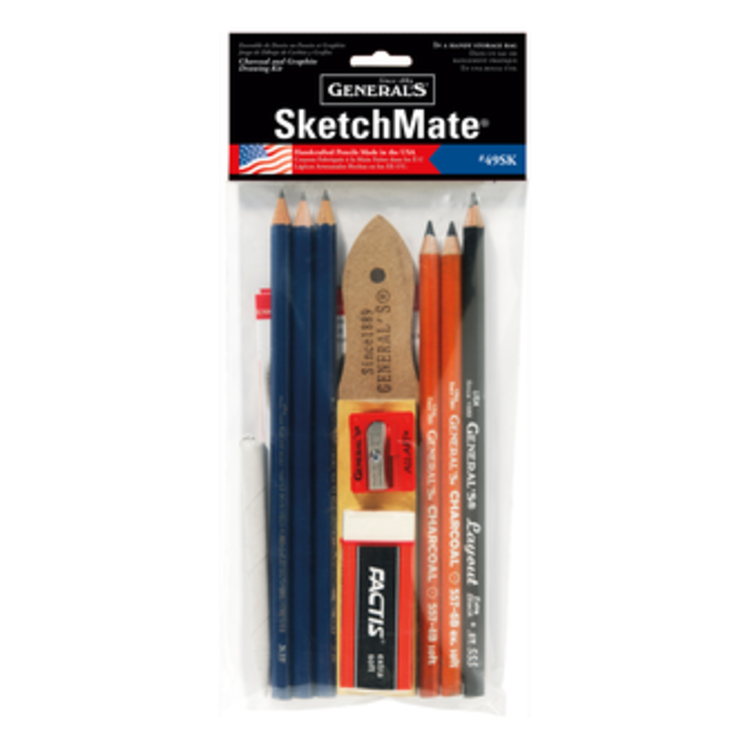 GENERAL PENCIL CO., INC. GENERAL SKETCHMATE PENCIL KIT