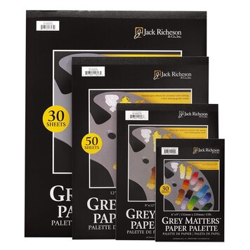 JACK RICHESON Richeson Grey Matters Palette Pad