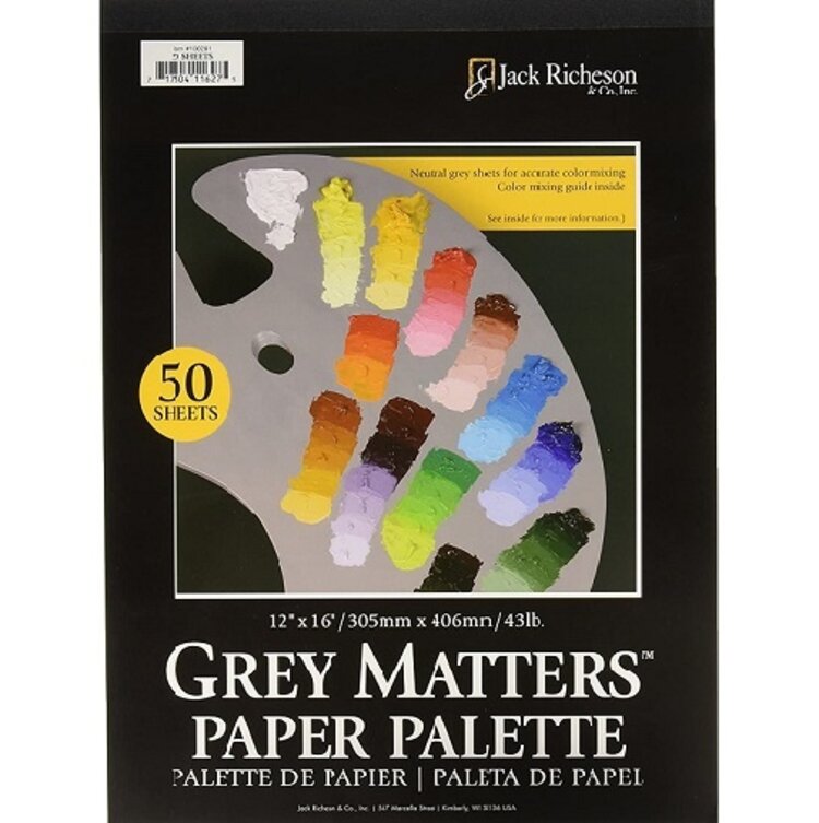 JACK RICHESON RICHESON GREY MATTERS PALETTE PAD