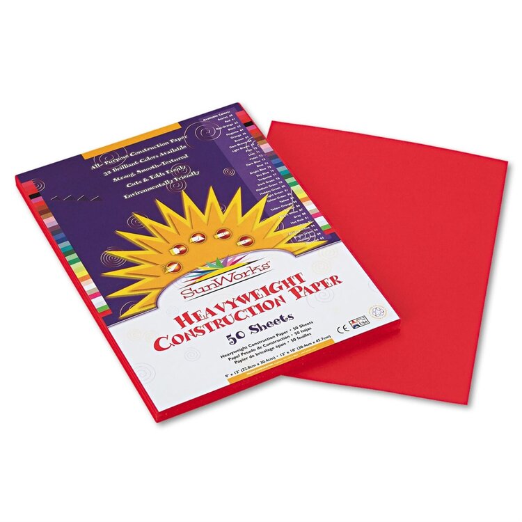 PACON/STRATHMORE Prang® Construction Paper – Medium Weight School Paper