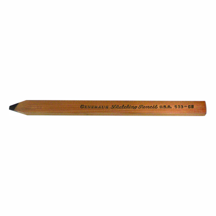 GENERAL PENCIL CO., INC. GP-FLAT SKETCH PENCIL
