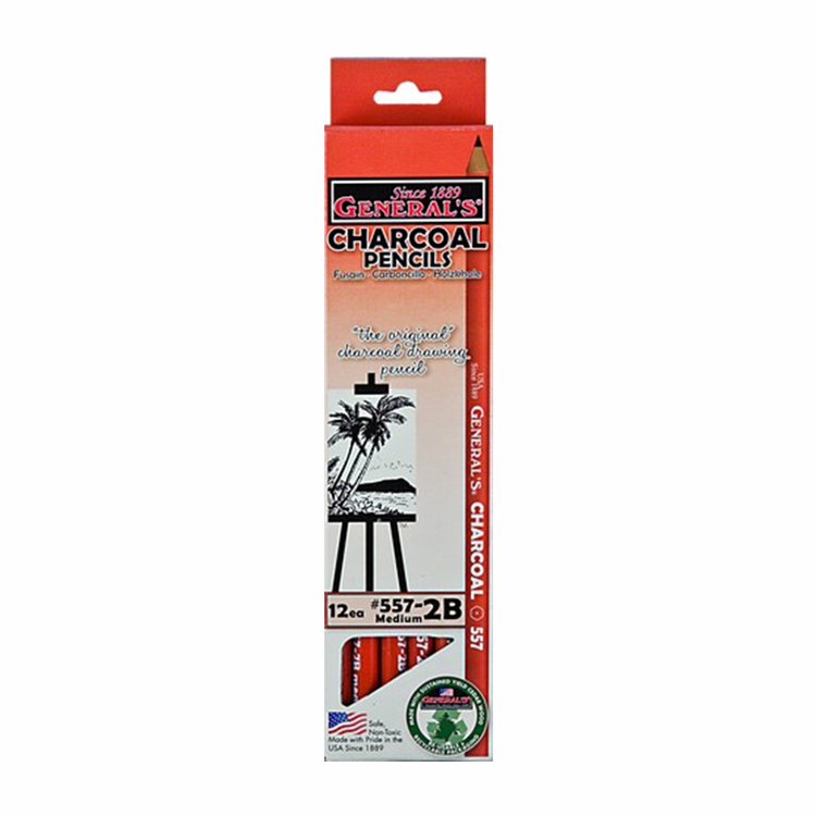 GENERAL PENCIL CO., INC. General’s Charcoal Pencils – Assorted Grades