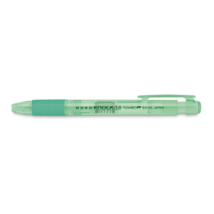 TOMBOW TOMBOW KNOCK STICK ERASER GREEN OR BLUE