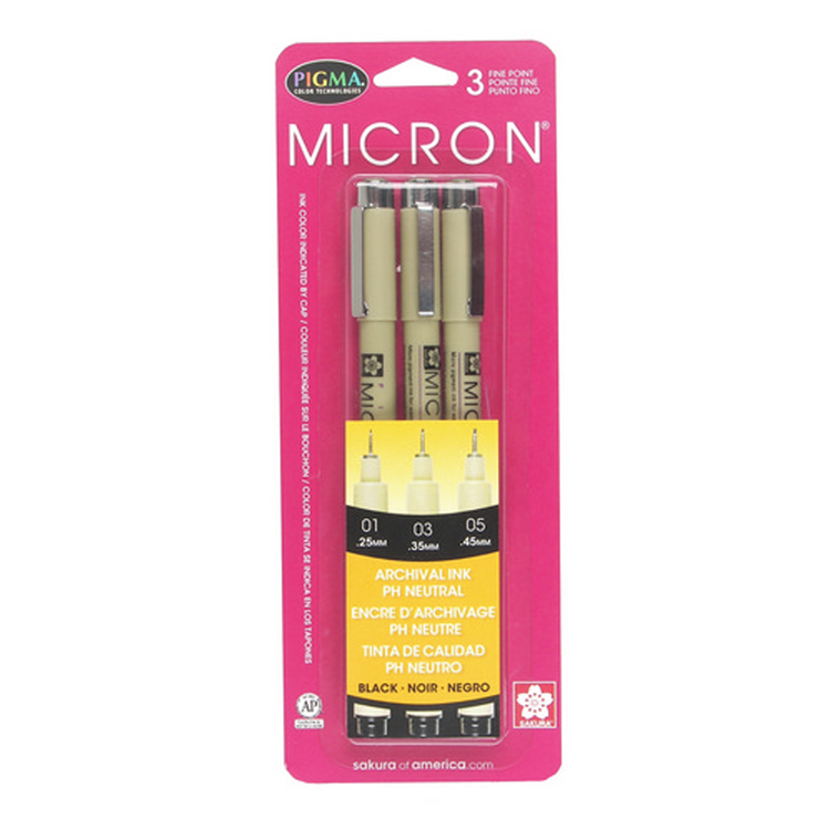 SAKURA OF AMERICA PIGMA MICRON SET