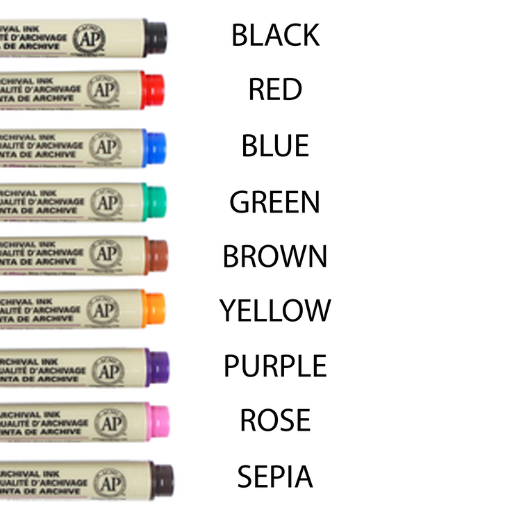 SAKURA OF AMERICA PIGMA MICRON PEN 005 (.20MM)