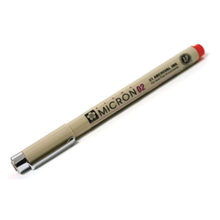 SAKURA OF AMERICA PIGMA MICRON PEN 02