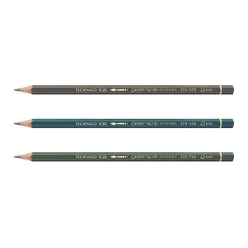 CARAN DACHE/CREATIVE ART Caran d'Ache Technalo Water-Soluble Graphite Pencils