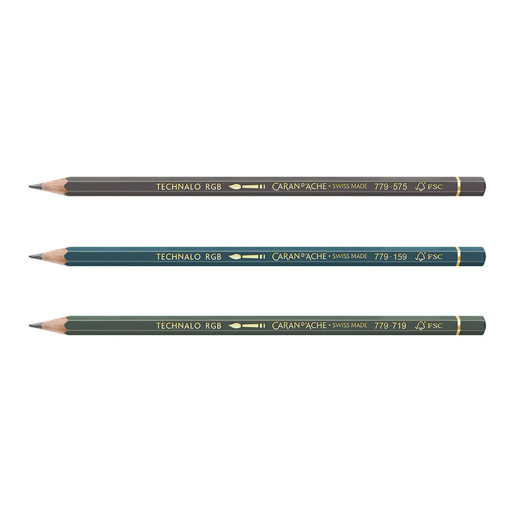 CARAN DACHE/CREATIVE ART CARAN DACHE TECHNALO WATER SOLUBLE PENCILS