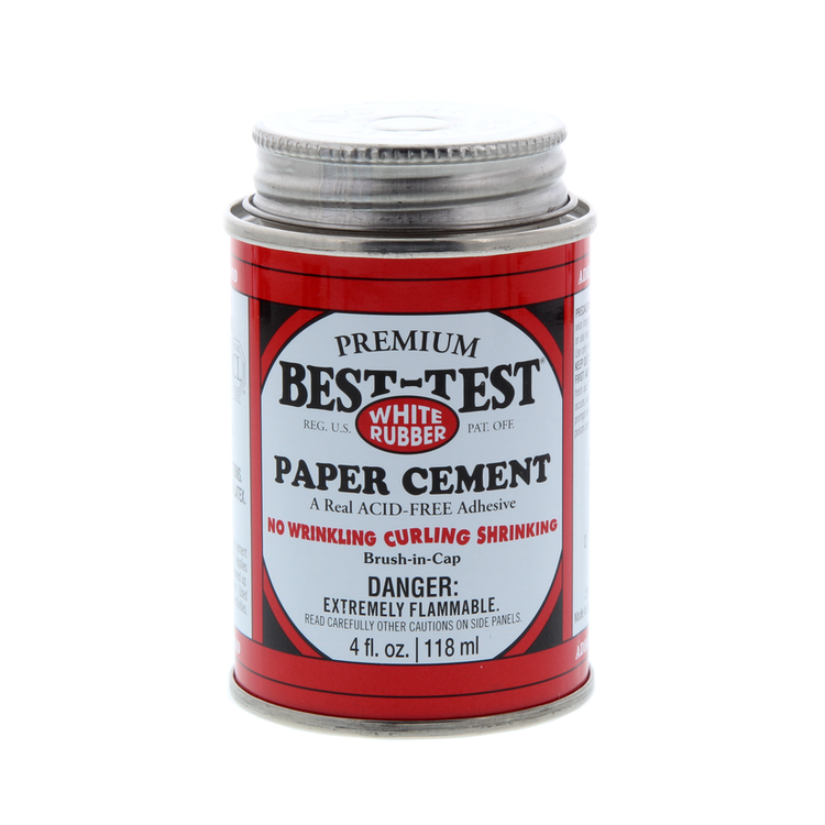 SPEEDBALL ART PRODUCTS BEST TEST PREMIUM ACID FREE PAPER CEMENT