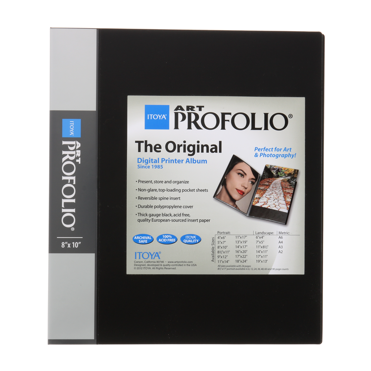 ITOYA OF AMERICA, LTD ART PROFOLIO PRESENTATION BOOK