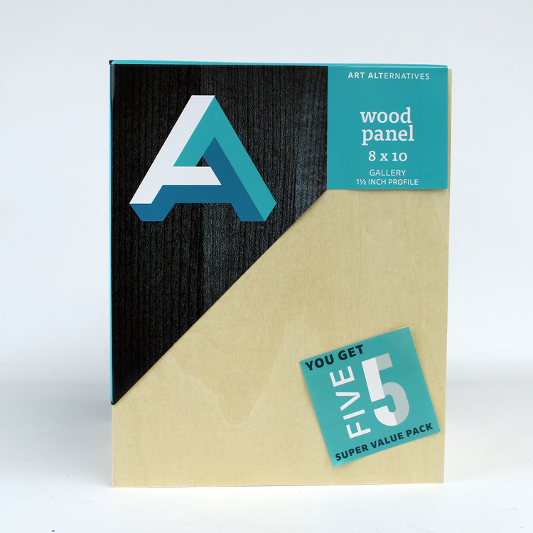 ART ALTERNATIVES Art Alternatives Wood Panel Value Packs