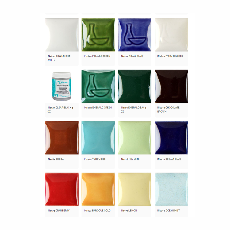 MAYCO Duncan Envision™ Glazes – Glossy, Lead-Free Ceramic Glazes (Cone 06)