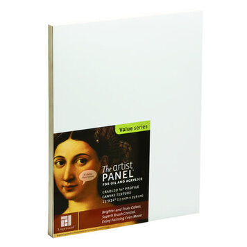 AMPERSAND ART SUPPLY ARTIST PANEL CANVAS CRADLED