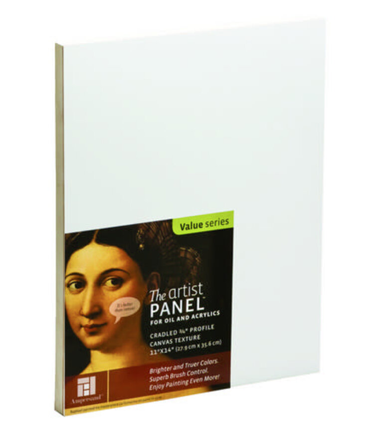 AMPERSAND ART SUPPLY ARTIST PANEL CANVAS CRADLED