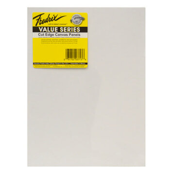 TARA/FREDRIX VALUE SERIES CUT EDGE CANVAS PANEL 12/PK