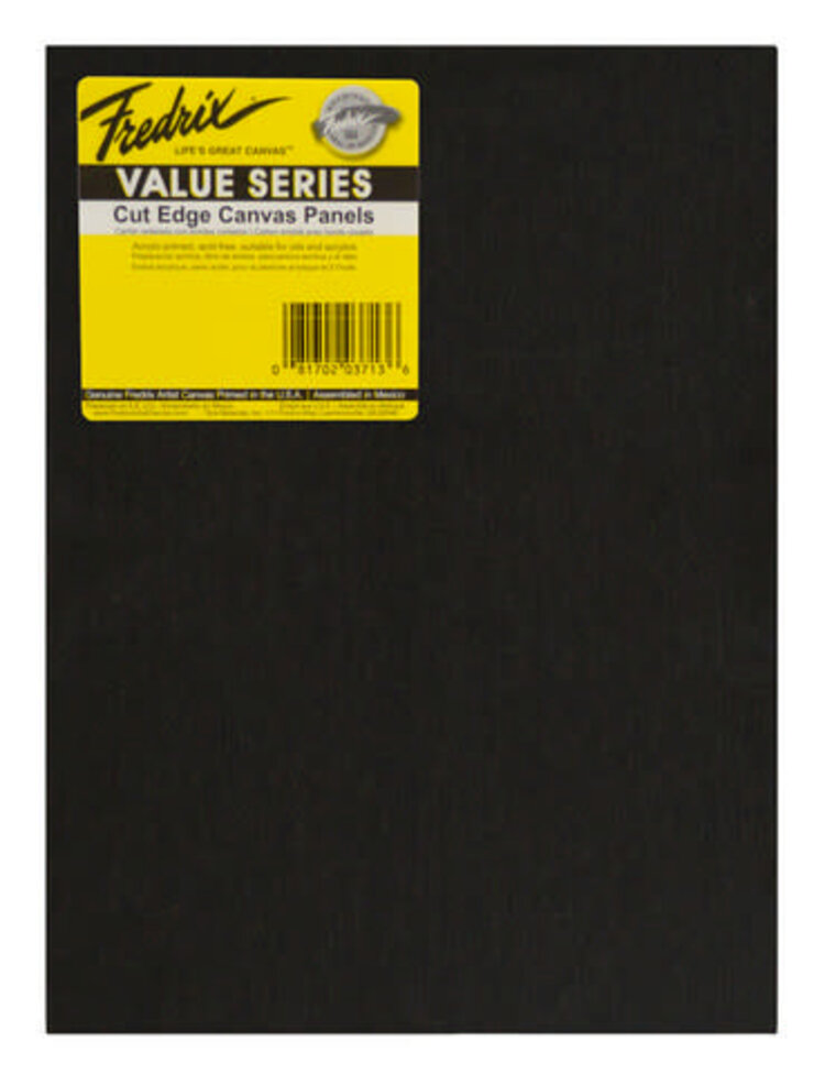 TARA/FREDRIX VALUE SERIES CUT EDGE CANVAS PANEL 12/PK