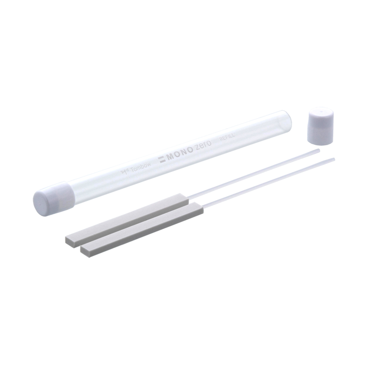 TOMBOW Tombow MONO Zero Refillable Erasers – Round & Rectangular Tips