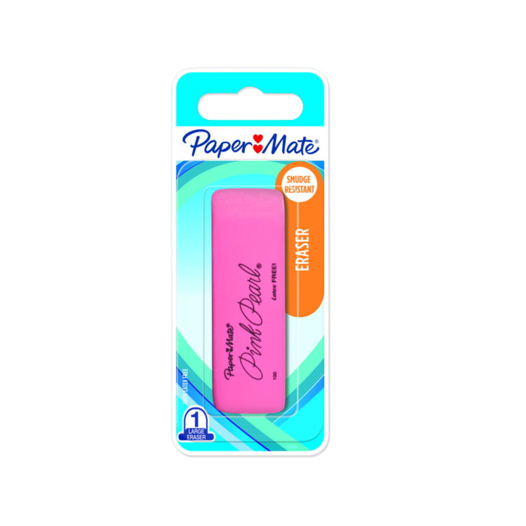 SCHOOL SMART PINK PEARL ERASER