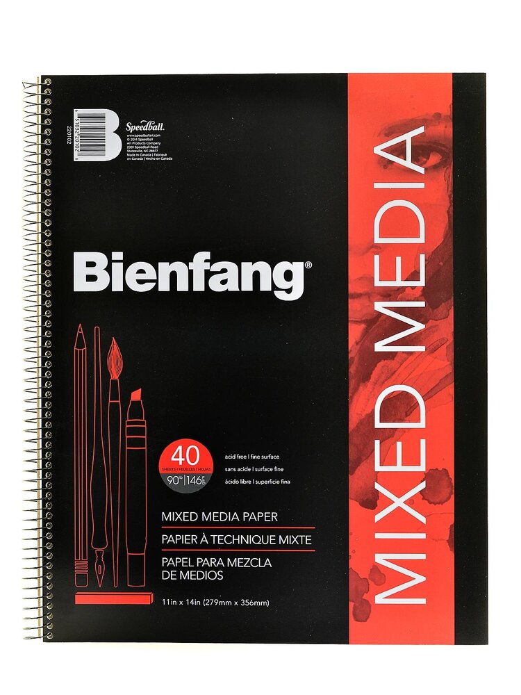 SPEEDBALL ART PRODUCTS BIENFANG MIXED MEDIA SKETCHBOOKS