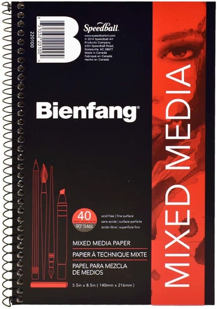 SPEEDBALL ART PRODUCTS BIENFANG MIXED MEDIA SKETCHBOOKS