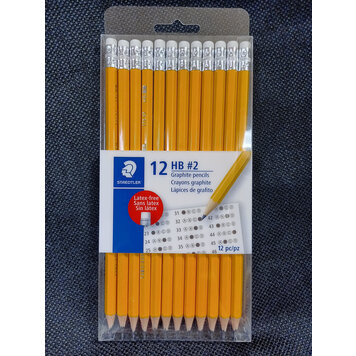 STAEDTLER-MARS LIMITED Staedtler #2 HB Graphite Pencils – 12 Pack
