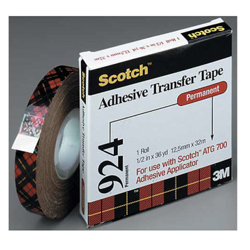 SCOTCH #924 TRANSFER TAPE 1/2INX36YD