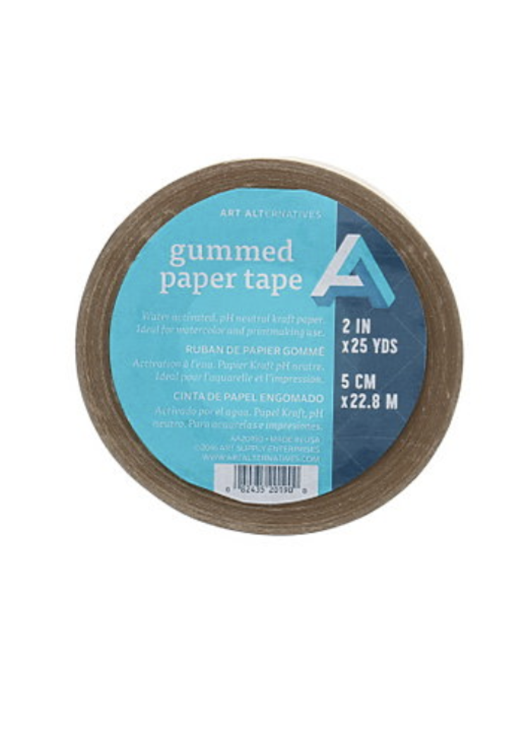 3M Art Alternatives Gummed Paper Tape – 2" x 75 ft
