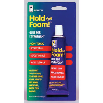 BEACON ADHESIVES HOLD THE FOAM 2OZ 1/CD