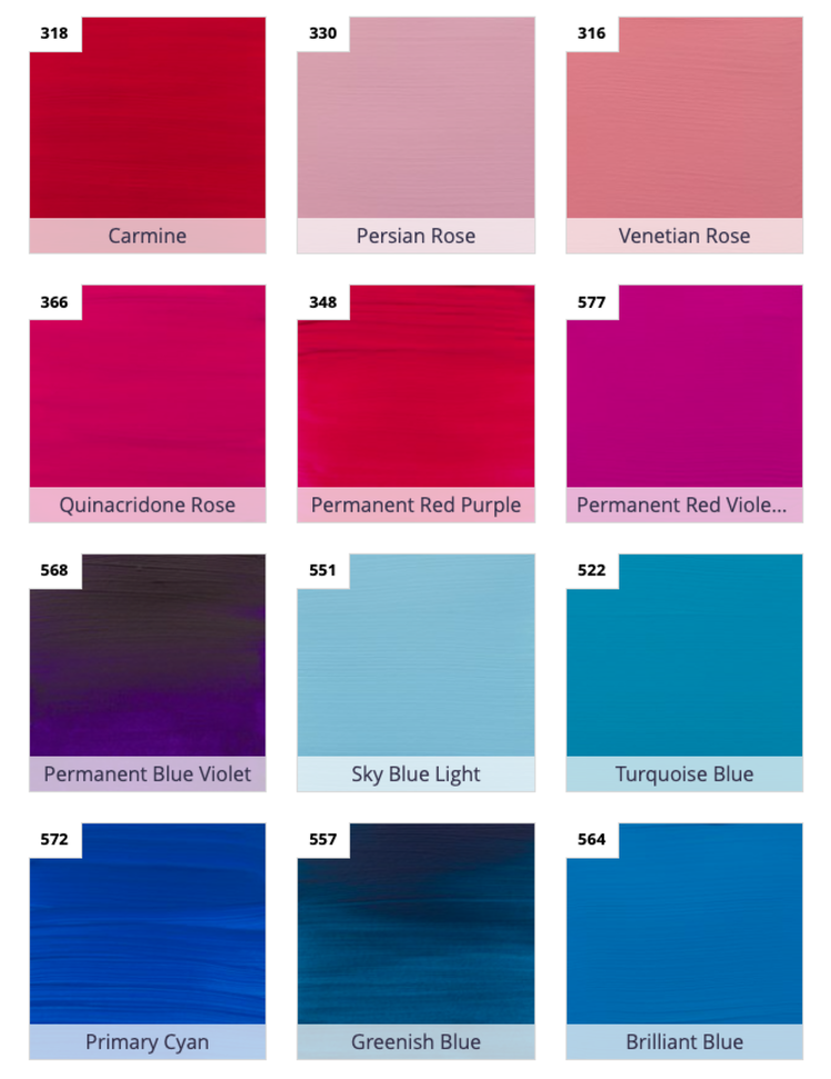 ROYAL TALENS NORTH AMERICA Amsterdam® Standard Series Acrylic Paint – 20ml