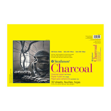 PACON/STRATHMORE Strathmore® 300 Series Charcoal Paper Pad – 11" x 17"