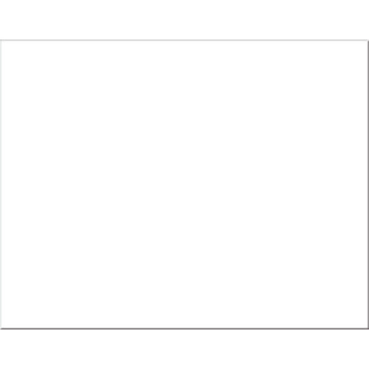 PACON/STRATHMORE 4PLY WHITE RAILROAD BOARD  22X28