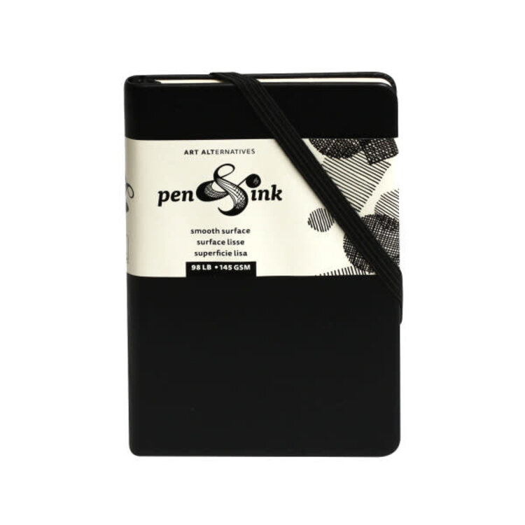 ART ALTERNATIVES PEN & INK NOTEBOOK BLANK HW 3.5X5.5