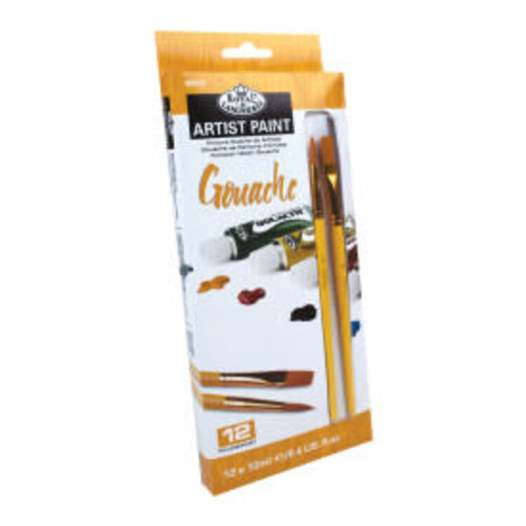 ROYAL BRUSH MANUFACTURING INC GOUACHE ARTIST 12ML 12 CLR SET