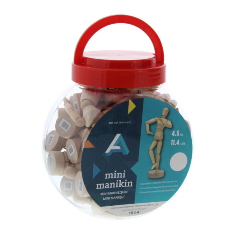 ART ALTERNATIVES MANIKIN FISHBWL 4-1/2IN