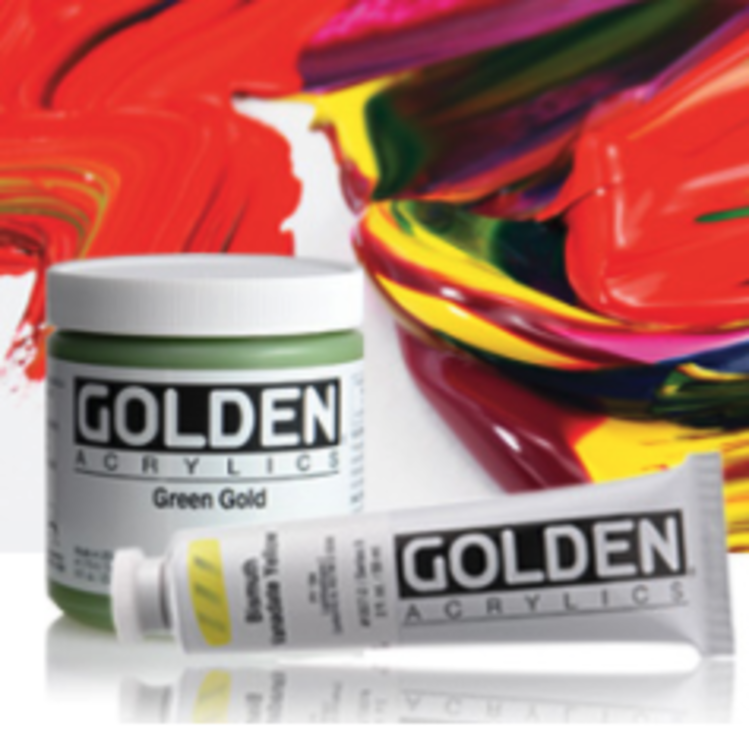 Golden Artist Colors Heavy Body Acrylic: 2oz Quinacridone Magenta